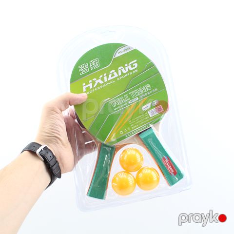 1 Cüt Hxıang Stolüstü Tennis Raketkası 3 Ping Pong Topu — Bakı