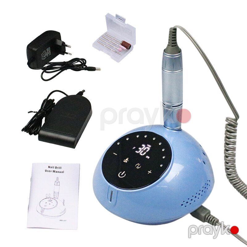 Manikür Pedikür Akril Gel Lak manikur aləti 30000rpm Ev və Salon İstifadəsi üçün Professional Dırnaq aparatı — Gözəllik və səhiyyə, Bakı (3)