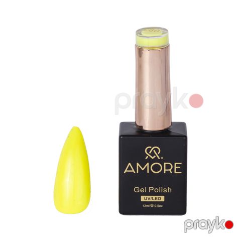 Dırnaqlar üçün gel-lak Amore 93, sarı, 12 ml — Bakı
