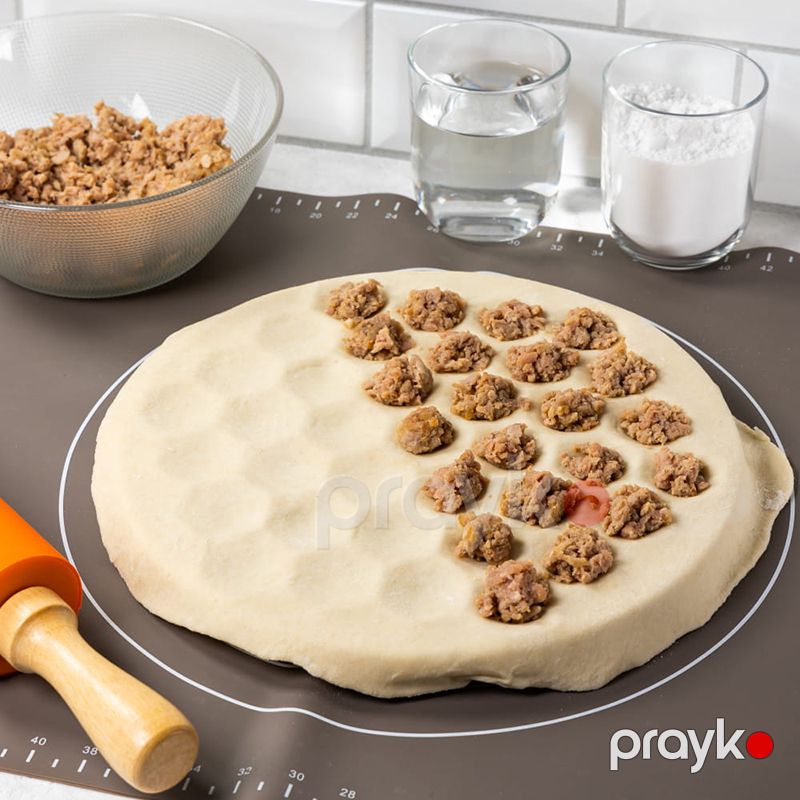 Düşbərə üçün Dəyirmi Xəmir kəsici 25sm Düşbərə xəngəl kəsici pelmeni hazırlayıcısı düşbərə kəsən — Qablar və mətbəx əşyaları, Bakı (4)