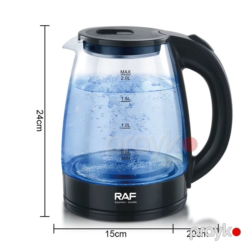 RAF R.7218 - Elektrikli Çaydan, 1500W, 2L — Elektrik çaydanları və termoslar, Bakı (5)