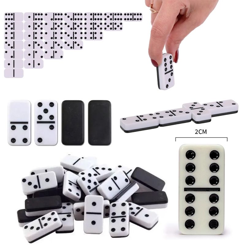Dəmir Hədiyyə Qutusunda Domino Stolüstü Oyunu A-Sport 4010A 28 Parça Double Six 6 Ağ — Stolüstü və kart oyunları, Bakı (5)