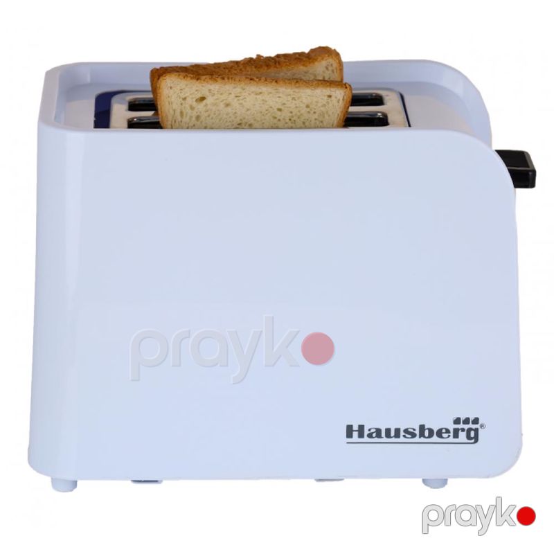 Hausberg HB-195 - Toster, 750 Vt, 2 Dilim, Əritmə Funksiyası, Yenidən Qızdırma Funksiyası, 6 Güc Səviyyəsi — Toster və vaflyasıcı, Bakı (5)