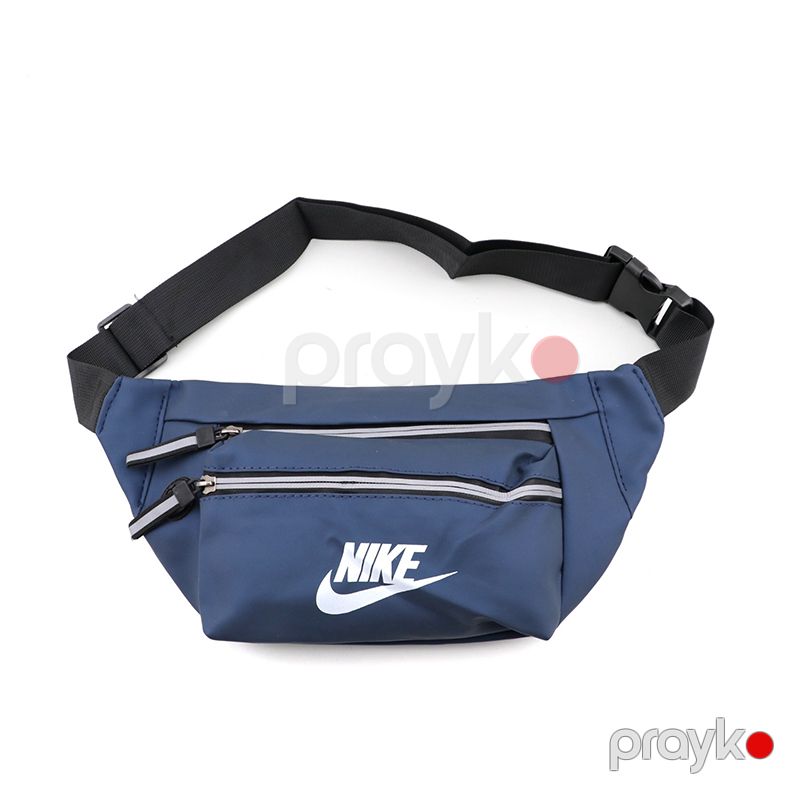 Nike Bel üçün Öndən Bağlamalı Portativ Mini Çanta Nike Sport Kəmər Çantası Blue Belt Bag Mini Çiyin Çantası — Çantalar, çamadanlar, cüzdanlar, Bakı (2)