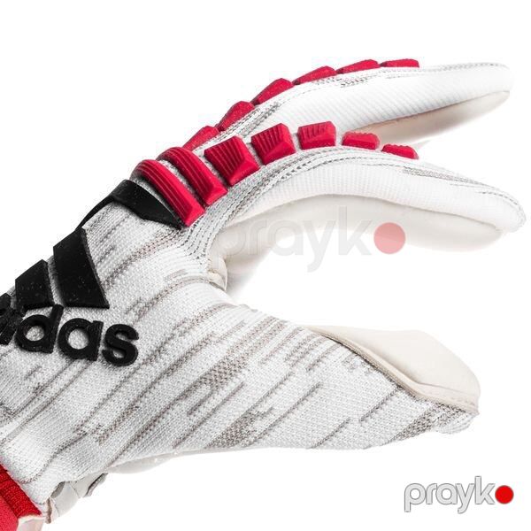 Adidas Predator Pro qapıçı əlcəyi ağ qırmızı — İdman, hobi, istirahət, Bakı (2)