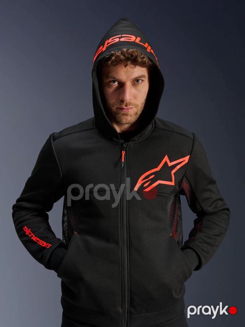 Moto gödəkçə Alpinestars Chrome Air Sport 1030, qırmızı/qara, ölçü XXL — Bakı