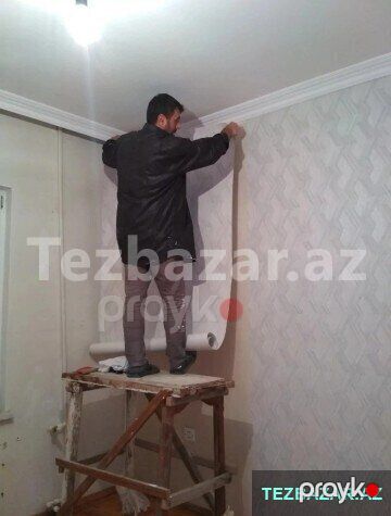 Oboy ustası — Divar kağızları, Bakı (8)