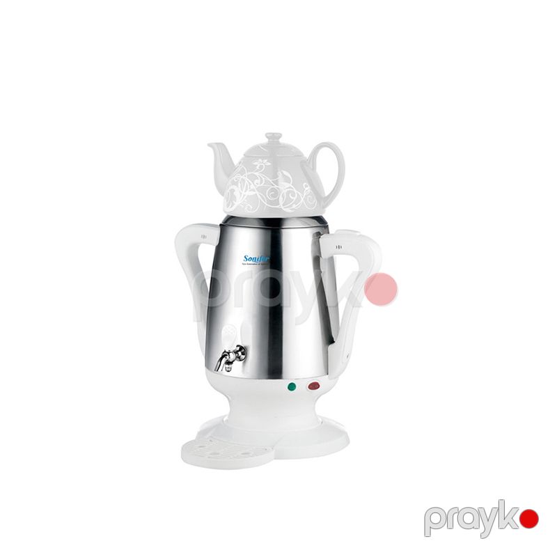 Sonıfer SF-2022 Çaydan Samovar Dəsti Elektrikli Keramika Çaydan 1L+3L Professinal Elektrikli Samovar — Samovarlar, Bakı (6)