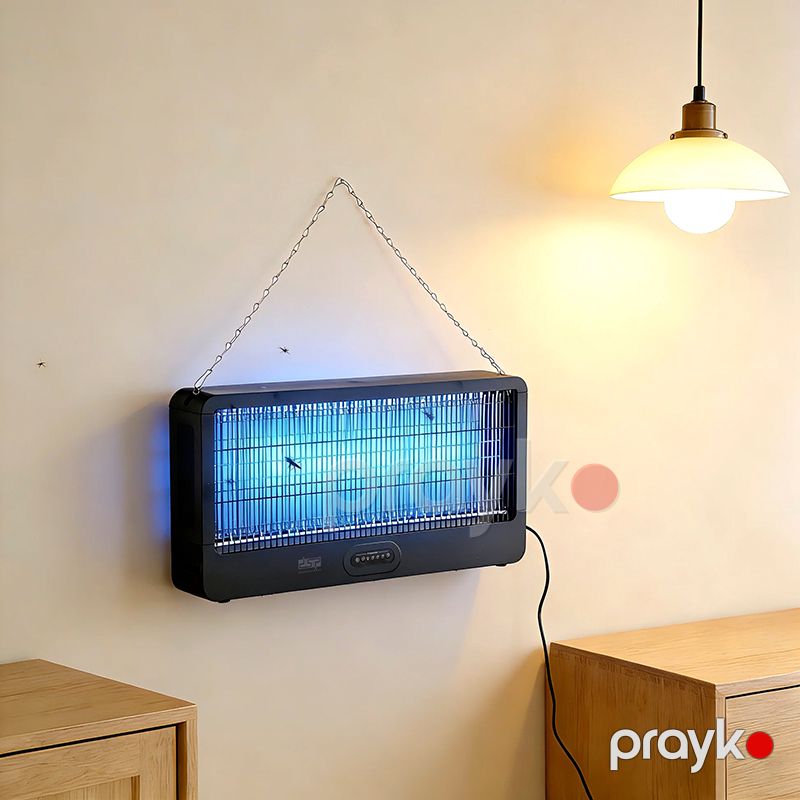 DSP KD3104 ağcaqanad və həşərat məhvedicisi, 20 vatt gücündə - 200 m² əhatə dairəsi - UV 365nm, pult və taymer ilə ağcaqanad öldürücü — Mallar, Bakı (4)