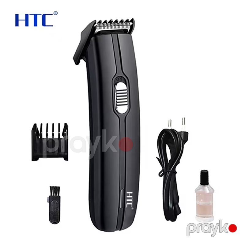 HTC At-515 Kişilər Üçün Peşəkar Təkrar Doldurulan Simsiz Trimmer Qara Rengli Üz Təraş Maşını — Usturalar, trimmerler və epilyatorlar, Bakı (2)