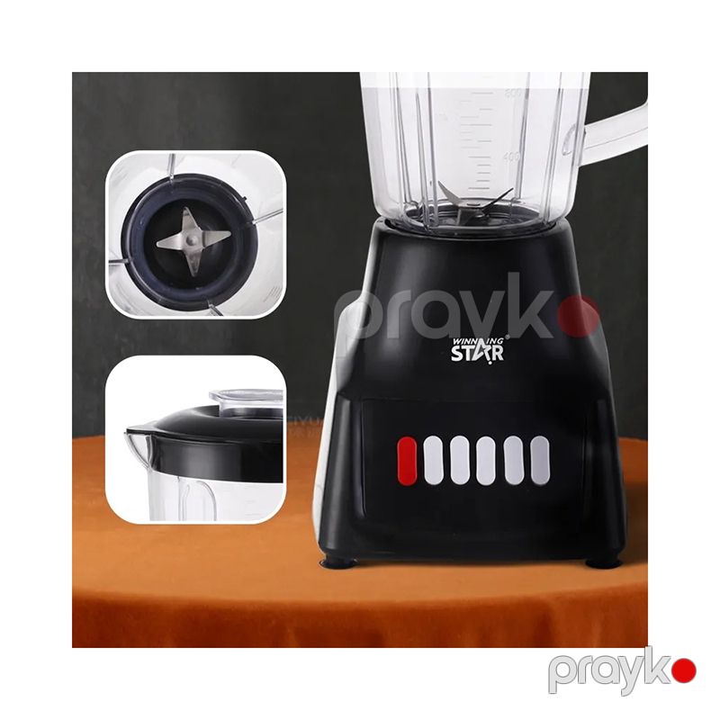 Wınnıng Star ST-5596 Çoxfunksiyalı Elektrikli Blender 1.5L Tutumlu 500W Gücündə Blender — Blenderlər, xırdalayanlar və mikserlər, Bakı (5)