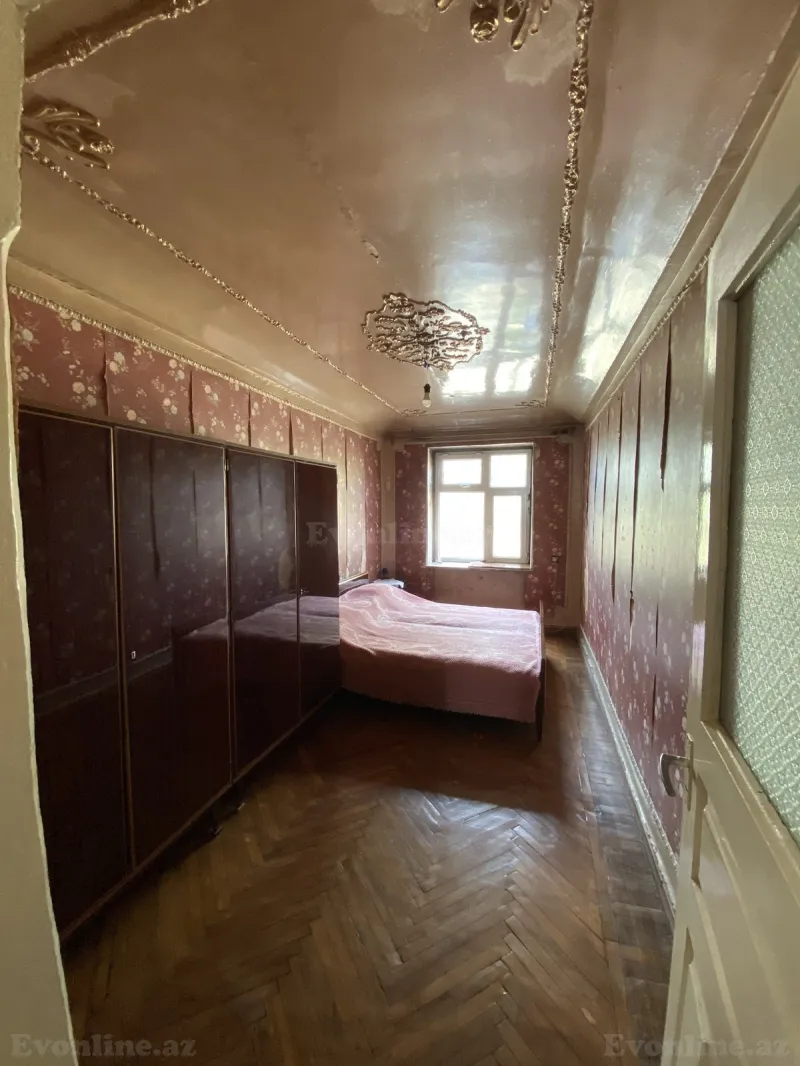 Satılır 3 otaqlı Mənzil Köhnə tikili 60 m² Bakı, Nərimanov r., Nəriman Nərimanov m — Mənzil, Bakı (4)