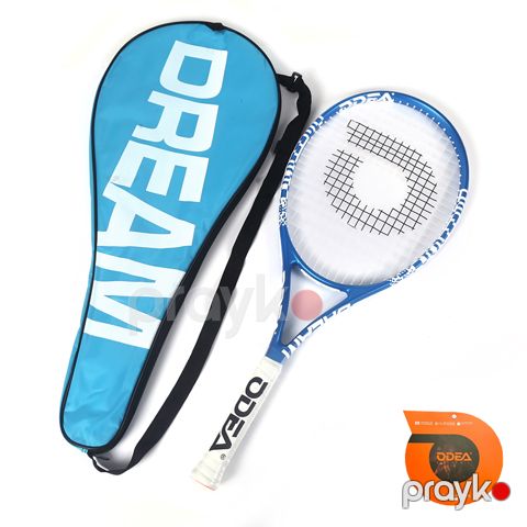 Odea Dream Böyüklər Üçün Təkmil Tennis Raketi Mavi Rəngli Xüsusi Dizaynda Tennis Raketkası — Bakı