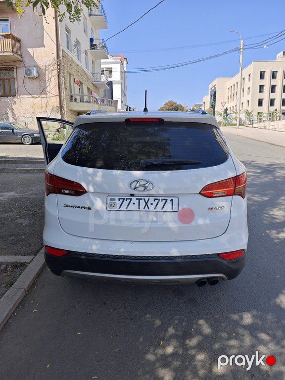 Hyundai Santa Fe, 2.0 L, 2015 il, 277 000 km — Avtomobillər, Bakı (8)