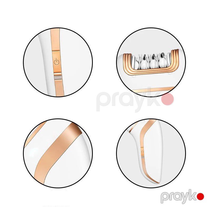 Kemei 3-ü 1arada Epilator Bədən Təraş Aparatı Elektirikli Epilyator — Usturalar, trimmerler və epilyatorlar, Bakı (7)