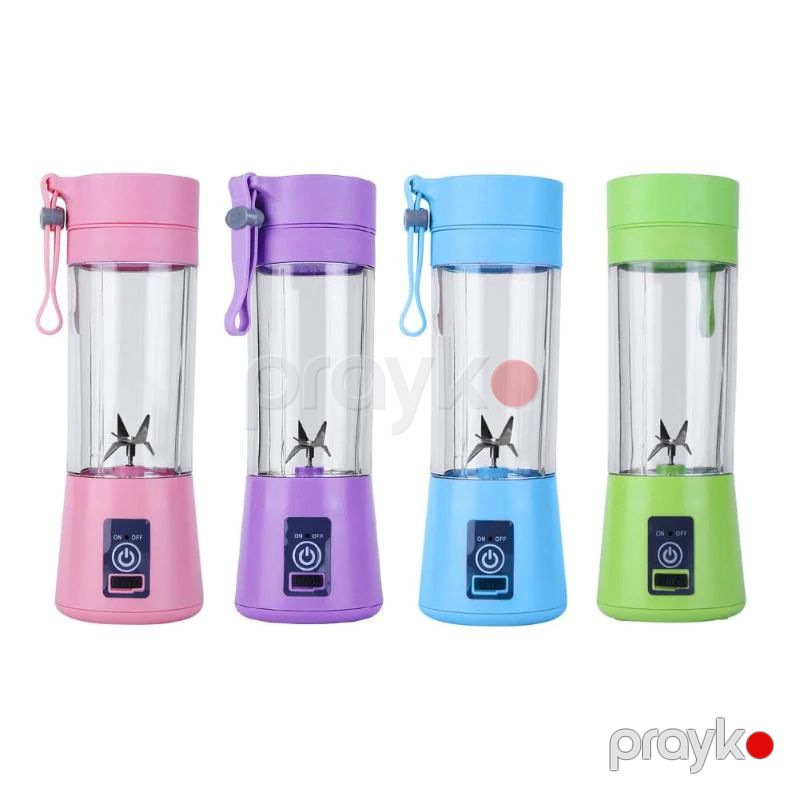 Portativ Mini Kokteyl Blender Elektrikli Meyvə Şirəsi Qabı Şarj Oluna Bilən — Blenderlər, xırdalayanlar və mikserlər, Bakı (7)