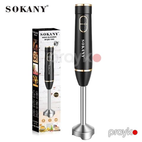 Sokany SK-DD-1805 Paslanmayan polad bıçaqlı 300 Vt gücə Malik Əl blenderi — Bakı