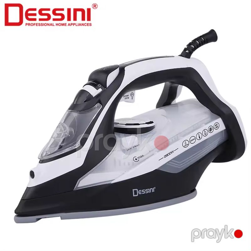 Dessını DS-968 Keramika Altlıqlı Buxarlı Ütü 2800W Gücündə Yüksək Keyfiyyətli Elektrikli Peşəkar Buxarlı Ütü — Ev texnikası, Bakı (2)