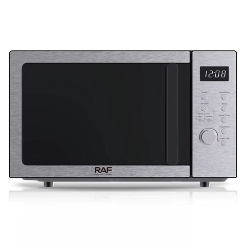 RAF R.8010 - Mikrodalğalı Soba, Gümüşü, 850W Güc, 25 Litr, Mexaniki İdarəetmə, Tez Qızdırma — Bakı
