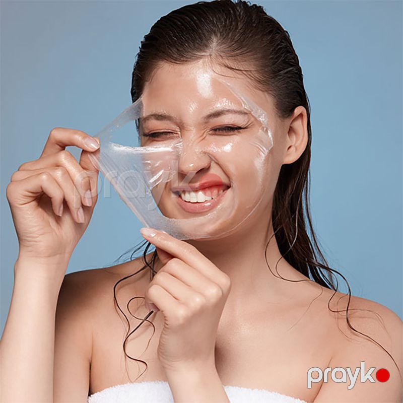 Bs Bubbles Cosmetic Pürüzsüz Dəri Üçün Soyula Bilən Yumurta Ağı Üz Maskası EGG Whıte Face Mask — Gözəllik və səhiyyə, Bakı (6)