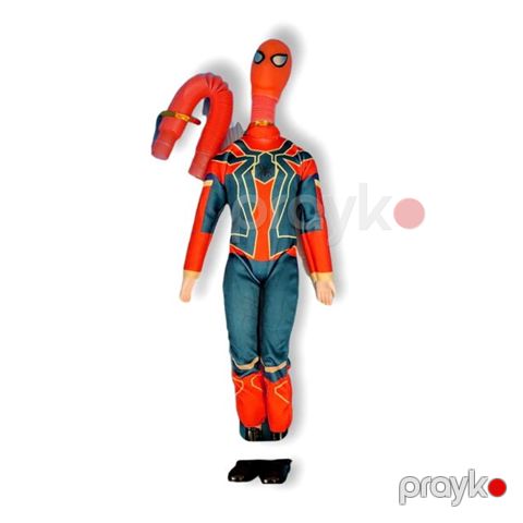 Spider-Man Uzanan Boyunlu Super Qəhrəman Oyuncağı — Bakı