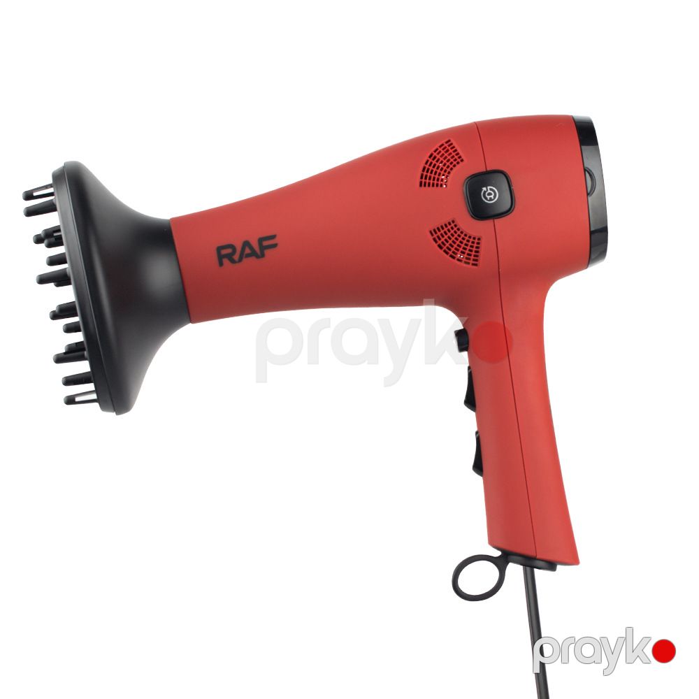 2-si 1 Arada RAF Professional Saç Qurutma Feni 2400W İon Fen Saça Zərər Vermədən Sabit Temperaturda Saçlara Qulluq — Fən, Bakı (3)