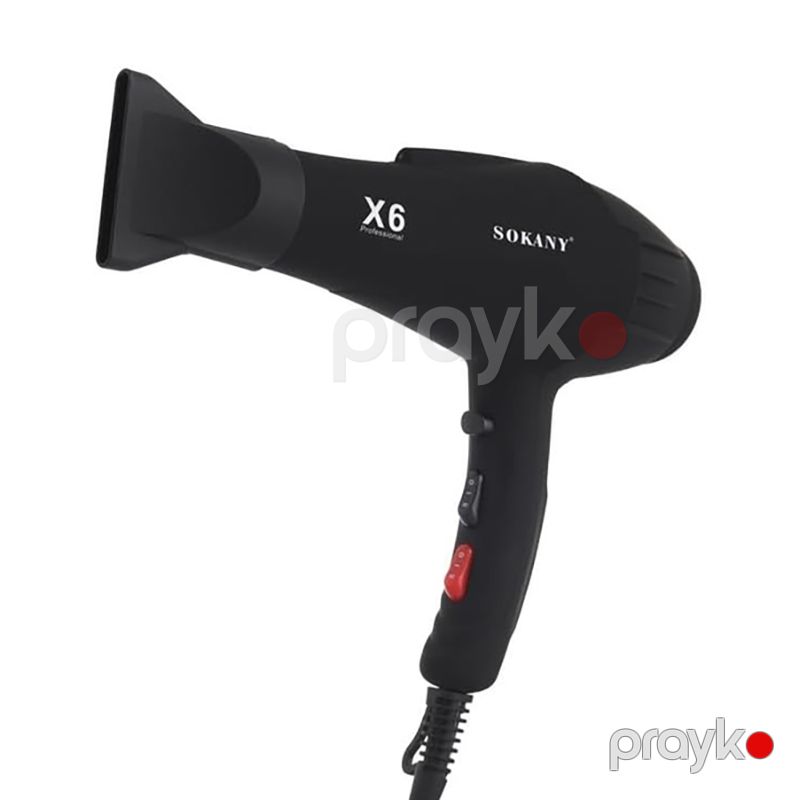 Sokany SK-X6 Elektrikli Saç Qurutma Feni Saç Şəkilləndirici Fen Hava Feni 2200W — Fən, Bakı (6)