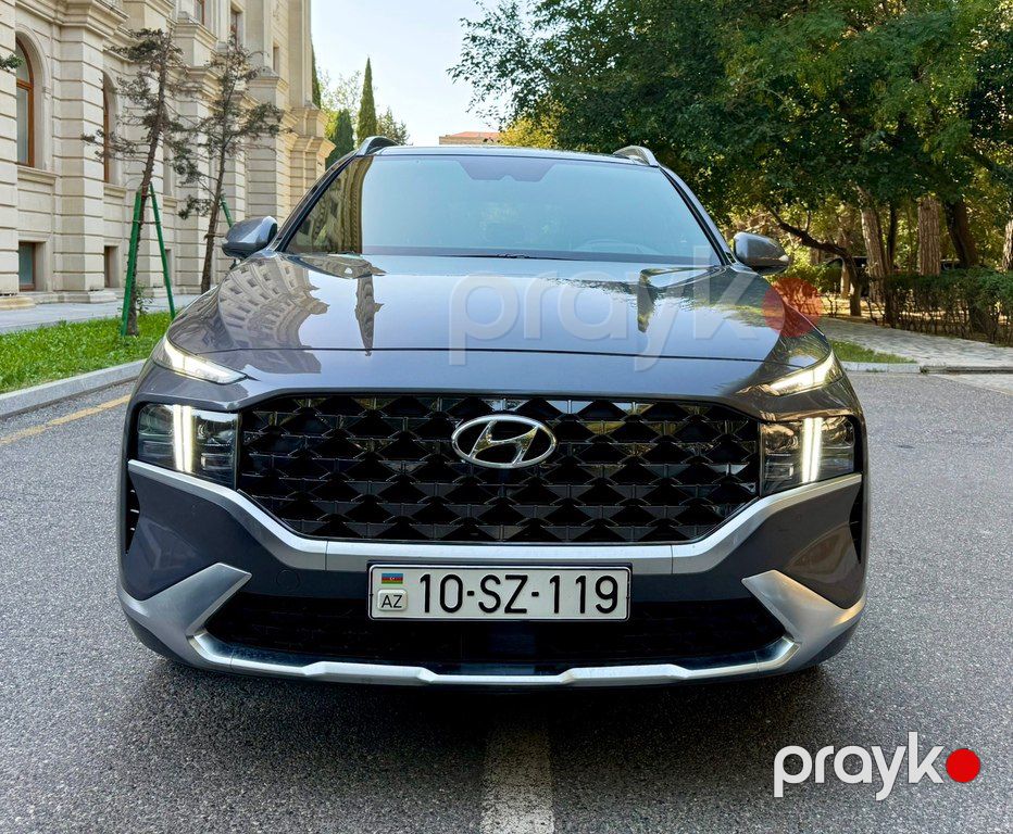 Hyundai Santa Fe, 1.6 L, 1.49 kWh, 2021 il, 96 000 km 10-SZ-119 — Avtomobillər, Bakı (8)