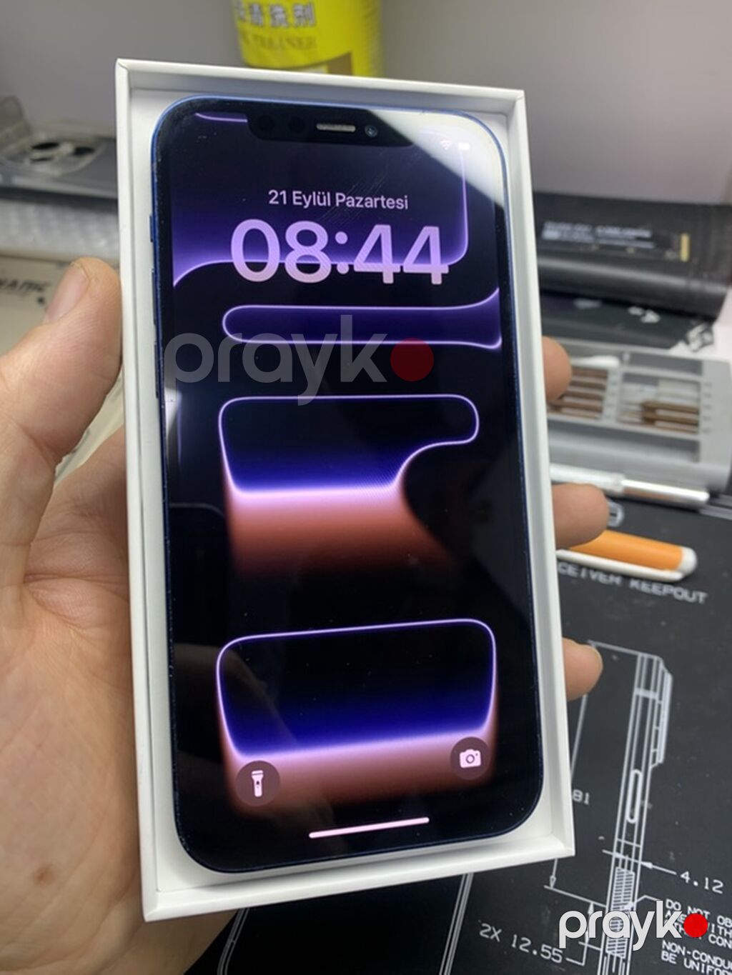IPhone 12, 64 GB, Mavi — Apple iPhone, Bakı (2)