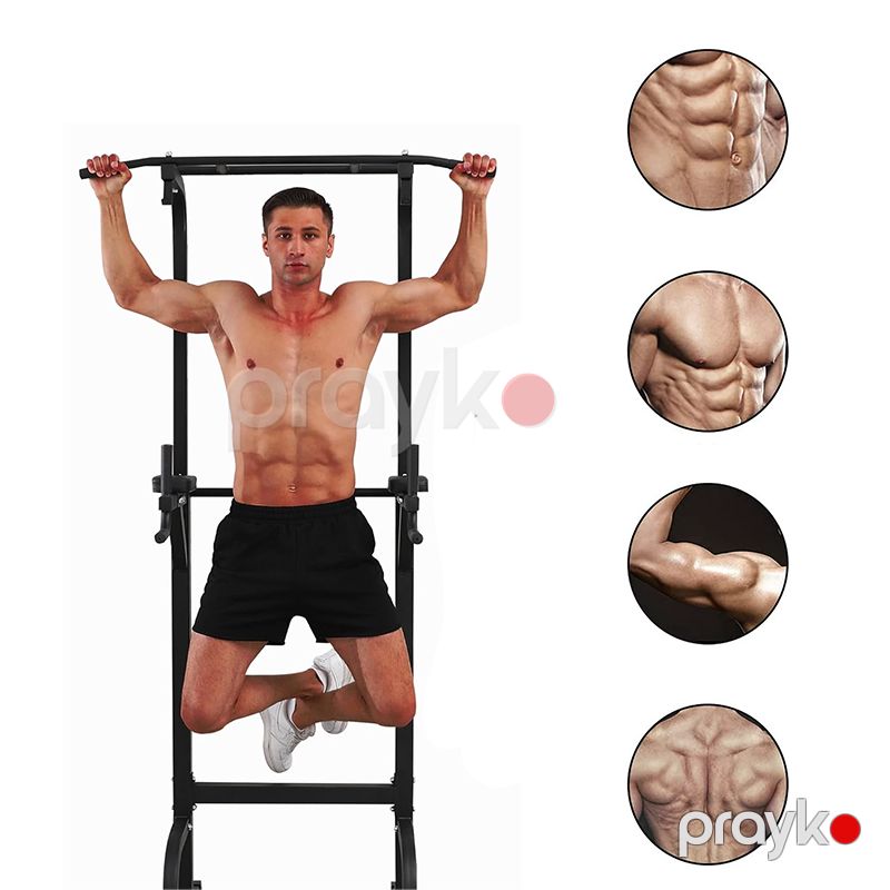 Davamlı Polad Materialdan Hazırlanmış Çoxfunksiyalı Tənzimlənən Ev İstifadəsi Üçün Uyğun Fitnes Avadanlığı Paralel Turnik Dəsti — İdman, hobi, istirahət, Bakı (3)