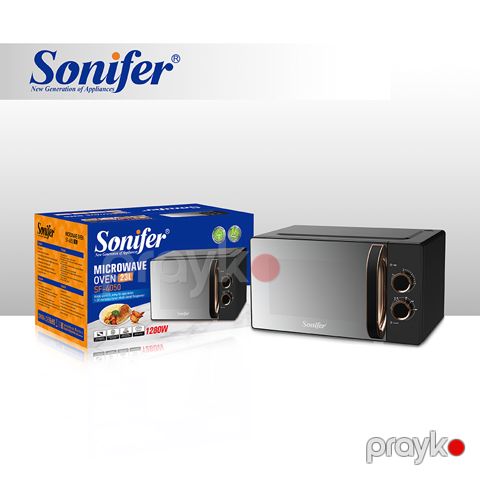 Mikrodalğalı Soba Sonifer SF-4050 Elektrikli Böyük Mikrodalğalı Soba 23L Hecimli Soba — Bakı
