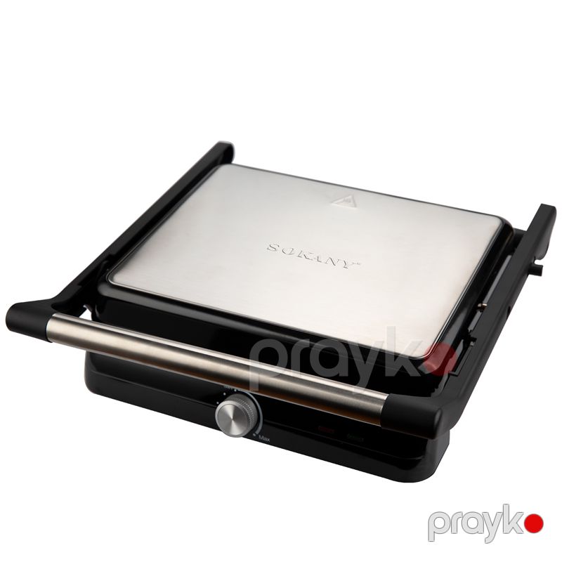 Sokany SK-08047 - Qril Cihazı, 2000W Yüksək Güclü Tənzimlənən 4 Dilimli Sendviç Qril Cihazı Qril — Toster və vaflyasıcı, Bakı (3)