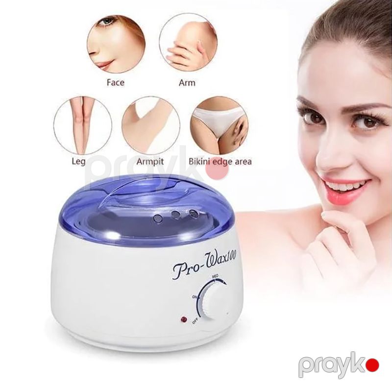 Professional Keri 400ml White Pro -Wax 100 - Elektrikli Salon Mum Qızdırıcısı Salon Lipiçka Qazanı — Gözəllik və səhiyyə, Bakı (3)