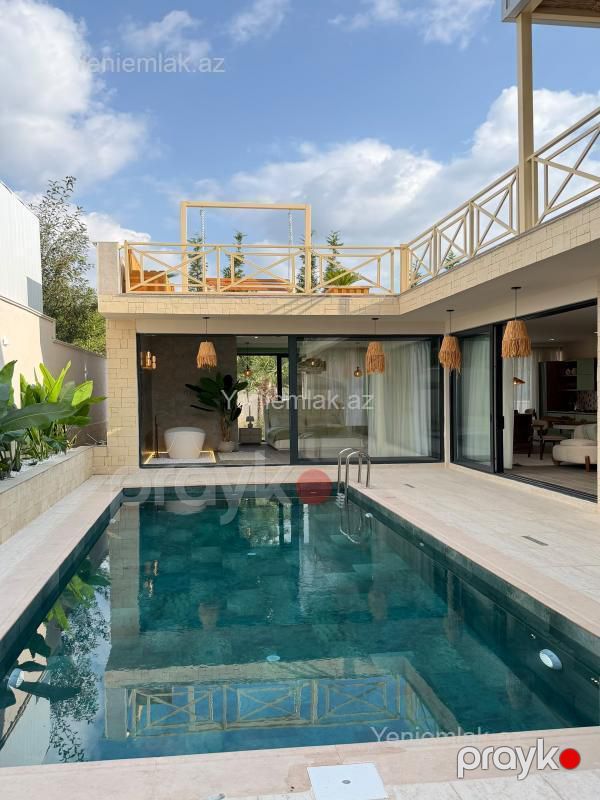 Günlük 2 otaqlı Həyət evi / Villa, 135 m², Qəbələ — Ev, villa, Qəbələ (2)