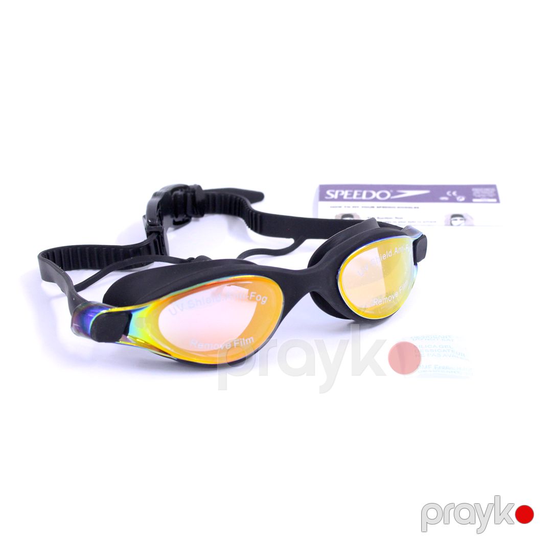 Yeni Speedo Aquapulse Max 2 Mirror Qara Üzgüçülük eynəkləri — İdman, hobi, istirahət, Bakı (4)