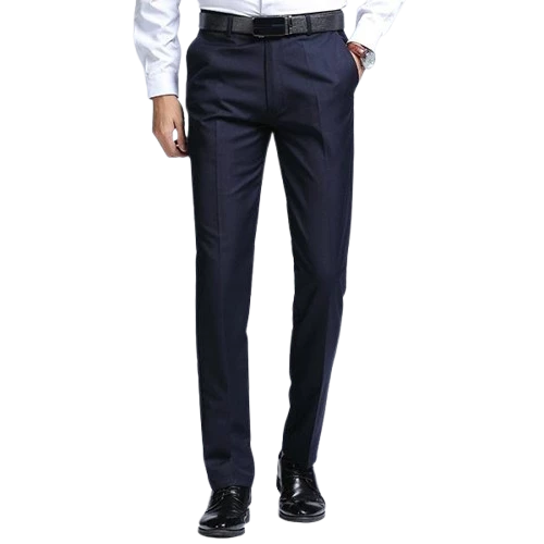 Qırışmayan klassik eleqant ipək kişi şalvarı (payız-qış mövsümü) — Men's clothing