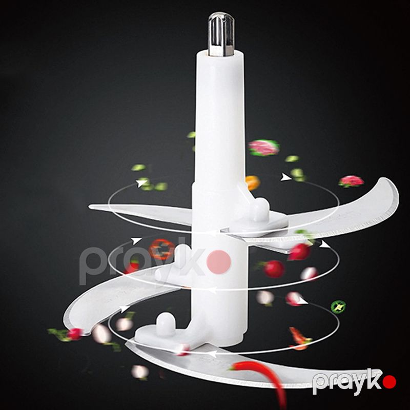 RAF R.7045 Çoxfunksiyalı Portativ Doğrayıcı Tərəvəz Doğrayıcı 1000W Gücündə Mətbəx Doğrayıcısı Tutum 3L — Blenderlər, xırdalayanlar və mikserlər, Bakı (4)