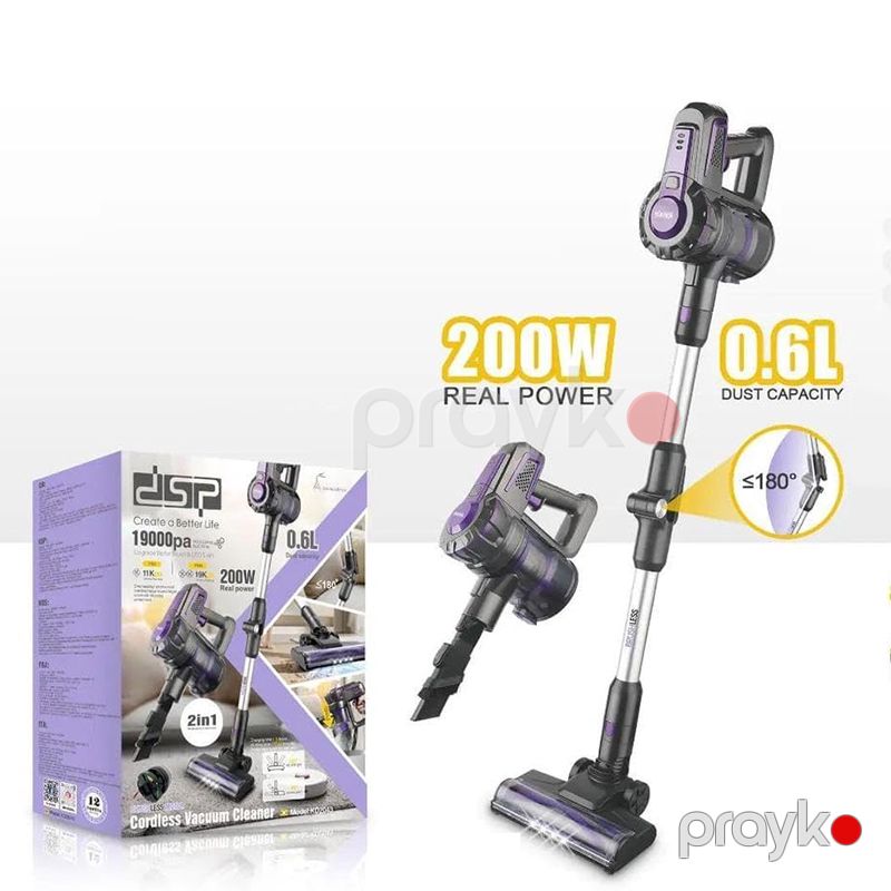 DSP KD-2043 Elektrikli Simsiz Tozsoran Peşəkar Elektrik Süpürgəsi 200W — Tozsoran, Bakı (6)