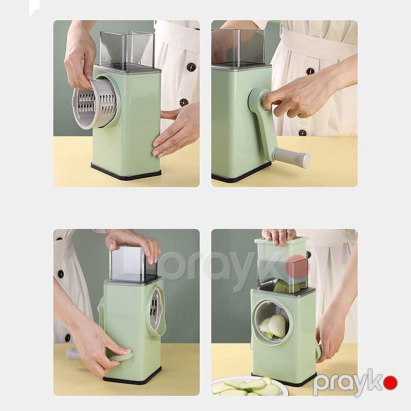 Yüksək keyfiyyətli Ergonow Tərəvəz Doğrayıcısı 3ü 1də Mətbəx Doğrayıcısı Əllə İşləyən Meyvə Dilimləyicisi — Ev texnikası, Bakı (4)