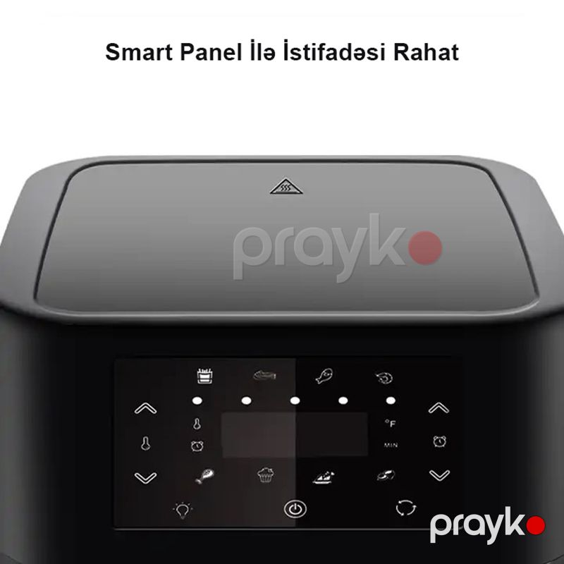 Çoxfunksiyalı Sensorlu Ekranlı Elektirikli Qızardıcı Böyük Tutumlu Elektirikli Qızardıcı Airfryer 16L — Digər mətbəx texnikası, Bakı (5)