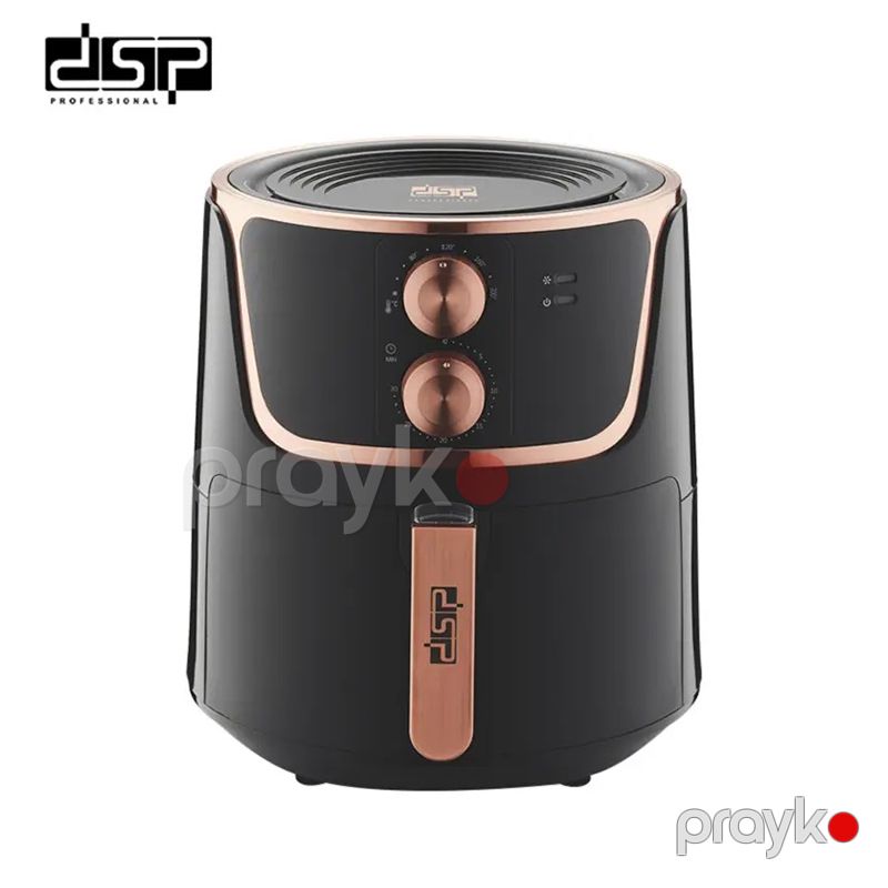 DSP Elektrikli Air Fryer 1800W Yapışmaz Yağsız Pişirmə Özəllikli Hava Fritözü 5.5L Avtomatik Termostat Nəzarəti 220-240V — Digər mətbəx texnikası, Bakı (4)
