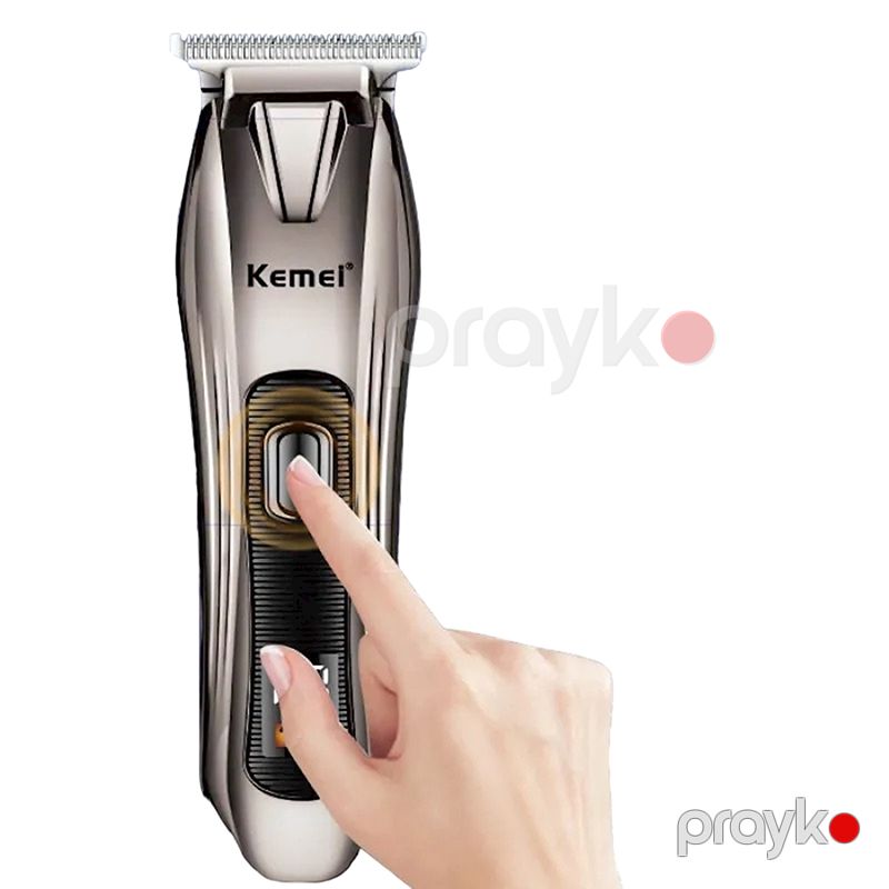 Kemei KM-639 Professional Saç Saqqal Təraş Maşını Led Displeyli Kişi Təraş Maşını Trimmer — Usturalar, trimmerler və epilyatorlar, Bakı (4)