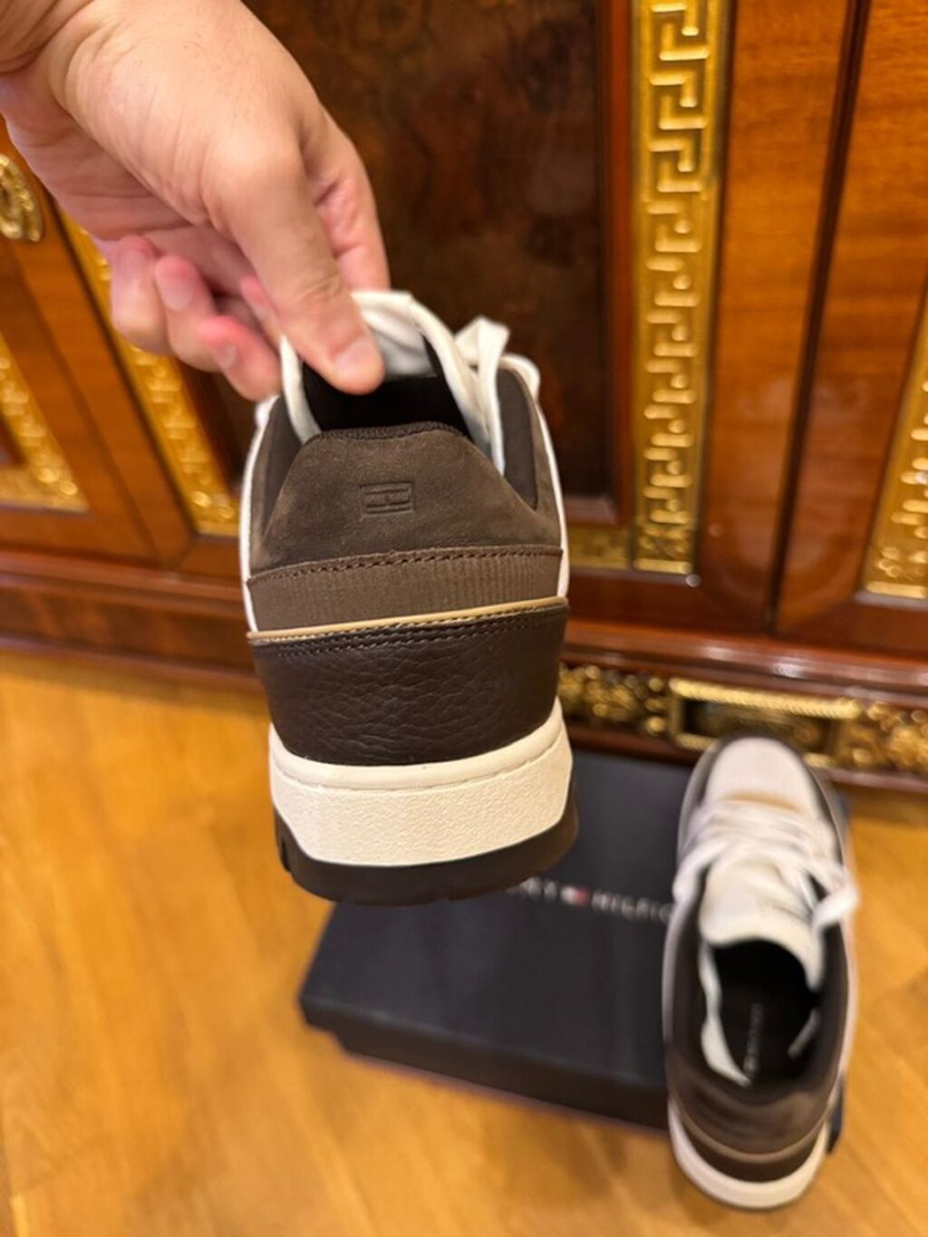 Tommy Hilfiger kişi krossovkası - Model: Aşağı profil, bağlamalı — Krossovkalar, Bakı (5)