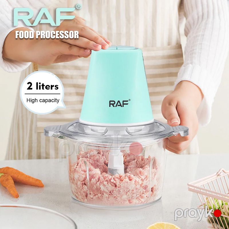 RAF R.7011 Çoxfunksiyalı Portativ Doğrayıcı Tərəvəz Doğrayıcı 600W Gücündə Mətbəx Doğrayıcısı Tutum 2L — Blenderlər, xırdalayanlar və mikserlər, Bakı (5)