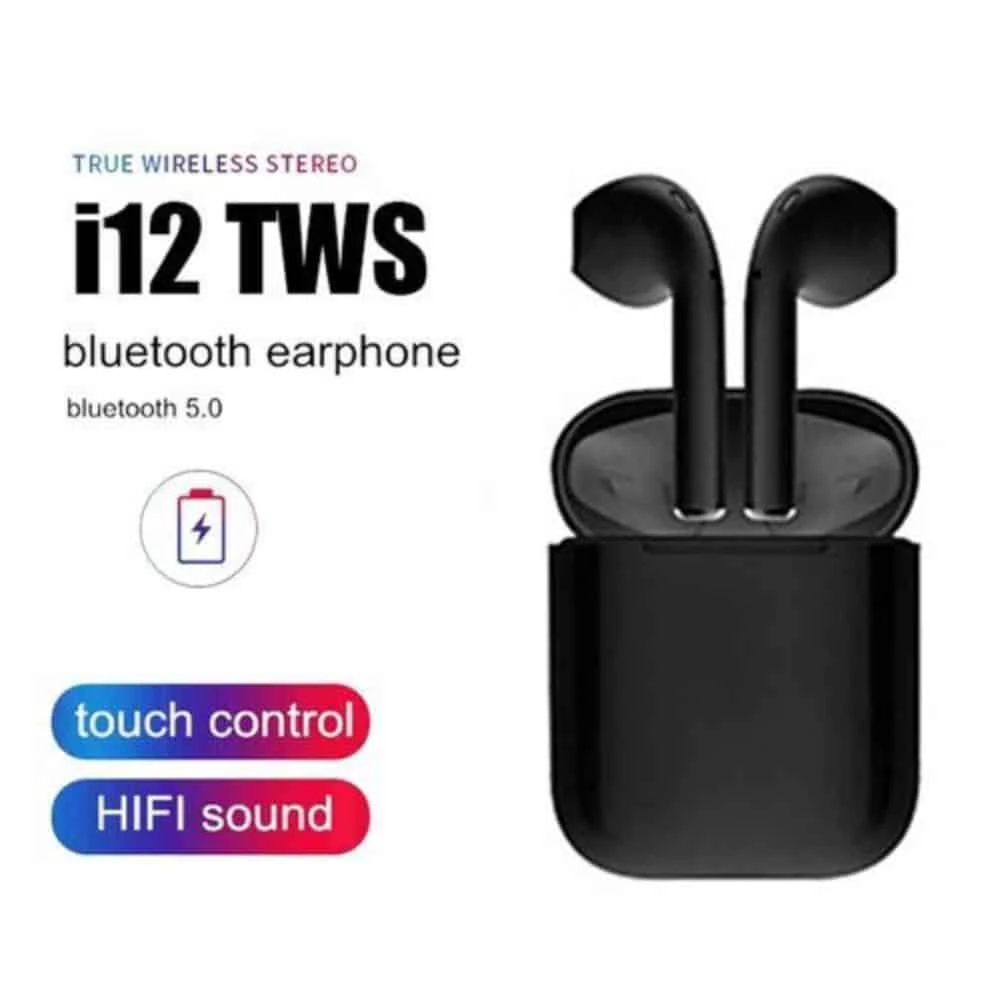 i12 TWS Bluetooth 5 Sensorlu Simsiz qulaqlıq — Bakı