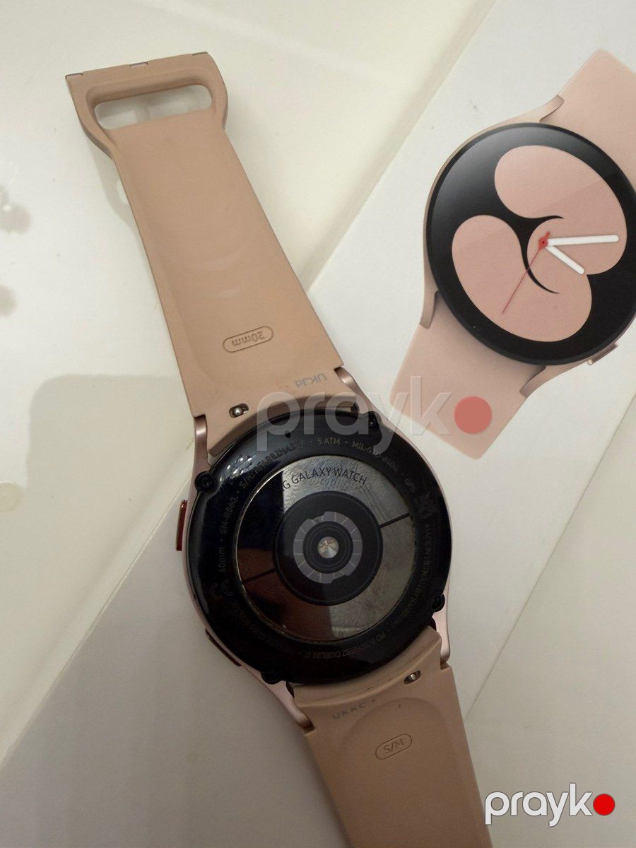 Samsung Galaxy Watch 4 Pink Gold 40mm — Ağıllı saatlar və biləkliklər, Bakı (3)