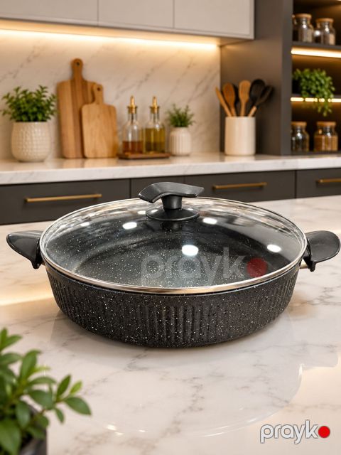 Tava Eviz SU-LI0323, qranit, yapışmayan örtük, 34 sm — Bakı