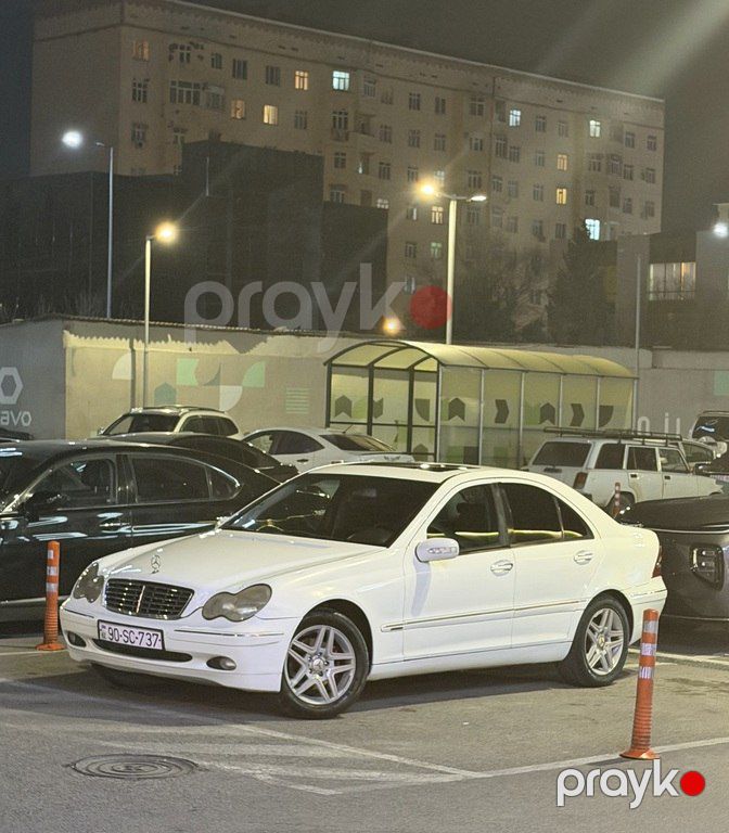 Mercedes C 240, 2.6 L, 2001 il, 265 650 km 90-SC-737 — Avtomobillər, Sumqayıt (12)