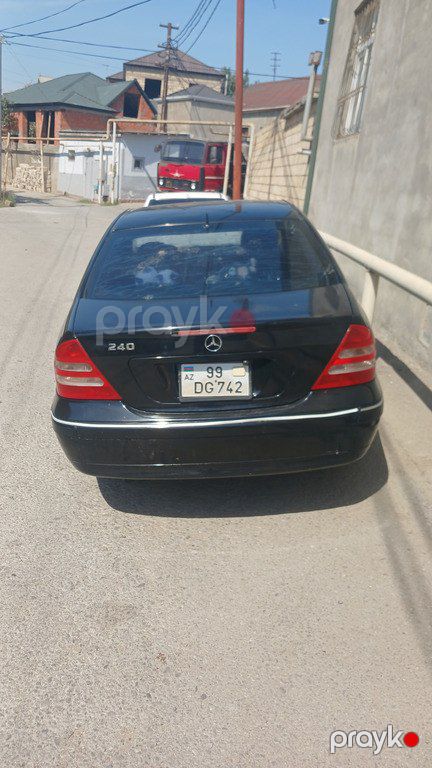 Mercedes C 240, 2.6 L, 2002 il, 540 000 km 99-DG-742 — Avtomobillər, Bakı (2)