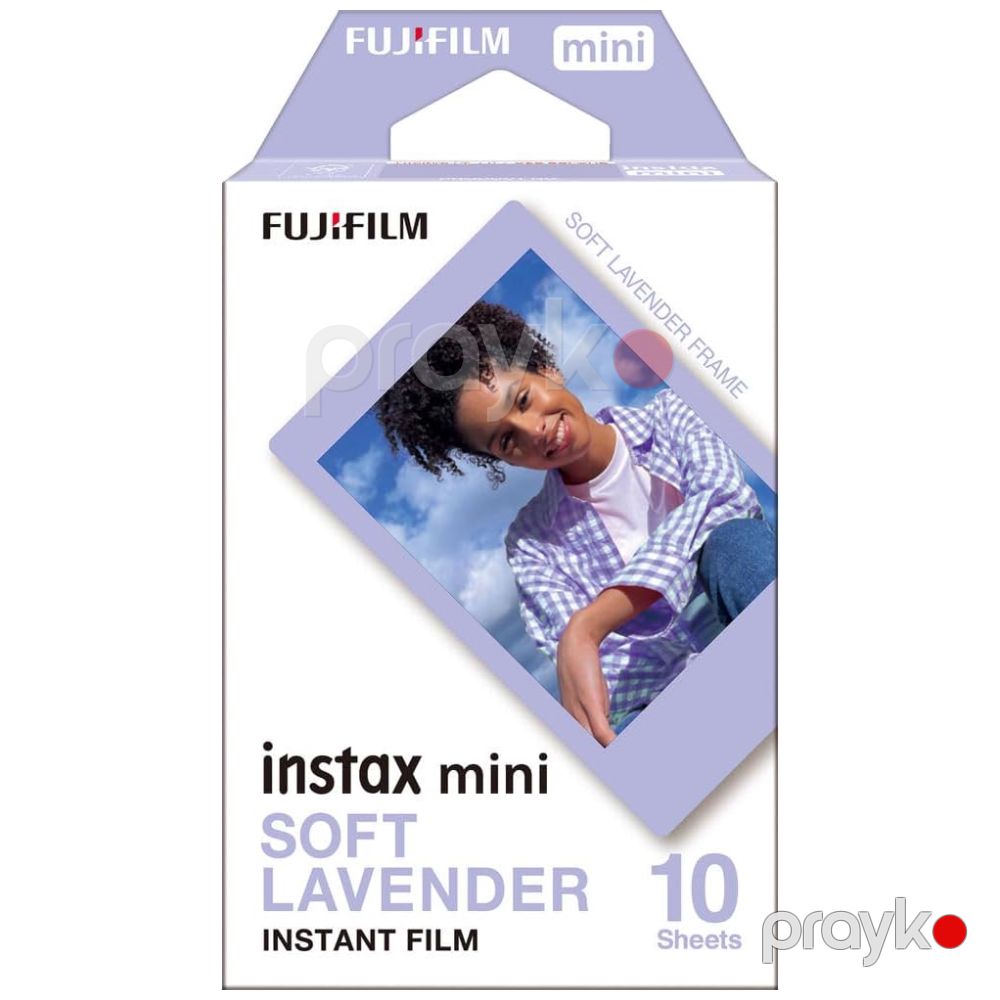 Foto kağız Fujifilm Instax Mini Soft Levander WW1 10 Sheet — Ani çap fotoaparatlar, Bakı